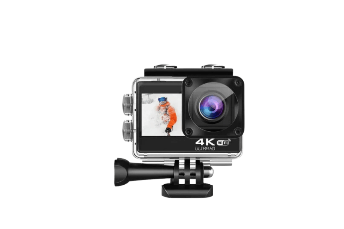 Ausek AT-Q60TR 4K Action Camera with Advanced Features