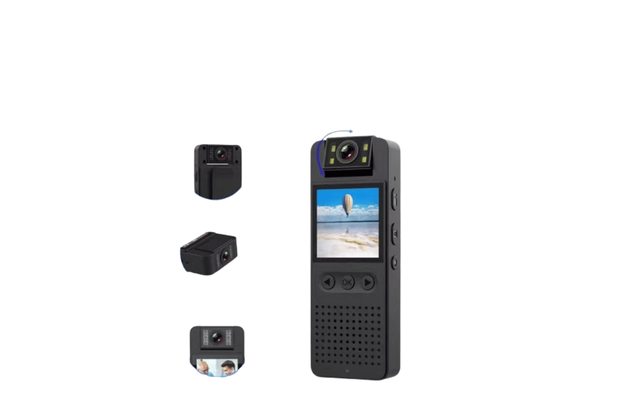 CS06 1080P Mini Night Vision Spy Camera Pen with 1400mAh Battery, 8GB RAM, and 128GB Expandable Storage
