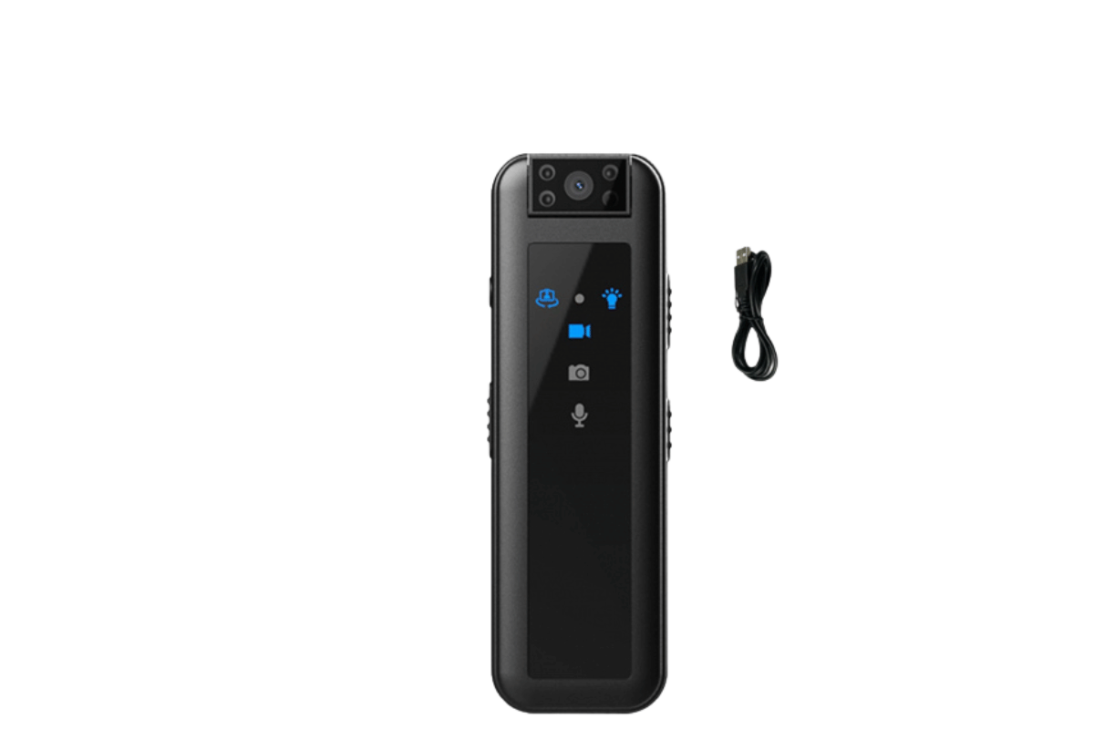 CS07 HD Body Camera with 180° Recording Angle and 1080P Resolution