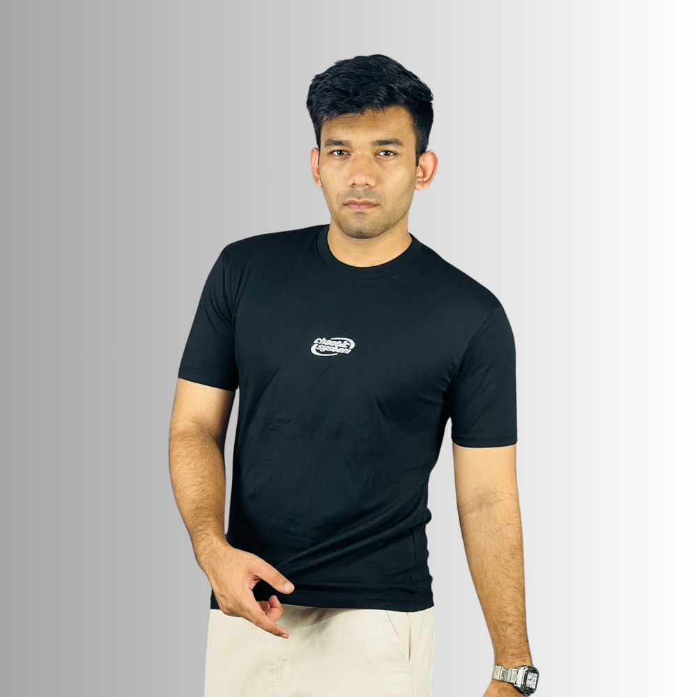 Classic Black Cotton T-Shirt