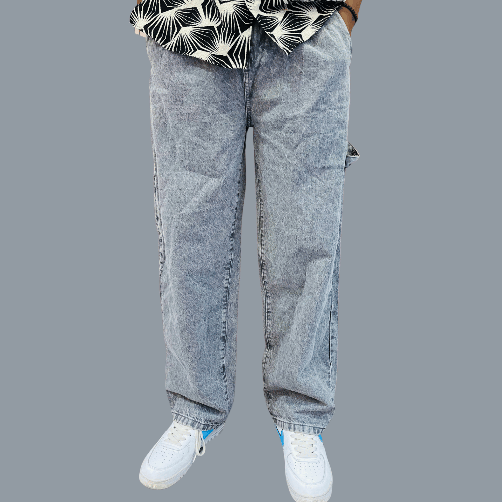 Ash Baggy Jeans - Trendy & Comfortable | Stunner Mart