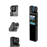 L9 Mini Body Camera with Night Vision - High-Definition 1080p, 180° Rotatable Lens, 4-Hour Continuous Recording, Motion Detection, and WiFi Connectivity