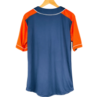 Classic Navy Blue Baseball Jersey