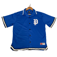 Dynamic Blue Baseball Jersey - Elevate Your Game with Style and Performance.