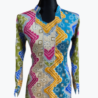 "Silk Multi-Color Chunri: Elegance and Comfort Combined"