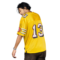 StunnerMart Premium Golden Printed Jersey: Elevate Fan Style with Exclusive Design. Limited Edition. Shop Now