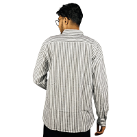 "Essential Elegance: Classic Fit Cotton Checkered Full Sleeve Men's Shirt"