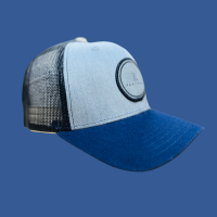 "Navy Blue & Gray Cap and Hat Collection: Timeless Sophistication for Every Wardrobe"