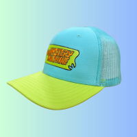 "The Mystery Machine Sky Blue and Yellow Mix Cap and Hat Collection"