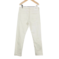 Stunner Mart Elegance: Premium Comfort White Slim-Fit Denim Pants