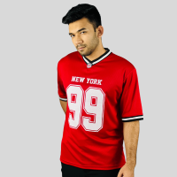 Stand Out in Red: NFL Jersey at Stunner Mart!