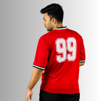 Stand Out in Red: NFL Jersey at Stunner Mart!