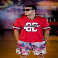 ChromaPrint™ Tri-Color Jersey Collection: Red, White, and Black - Exclusively at Stunner Mart
