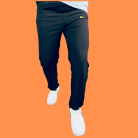 Classic Black Polyester Trousers | Stunner Mart