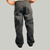 Stylishly Functional: Black Baggy Cargo Pants with 6 Pockets at Stunner Mart ?