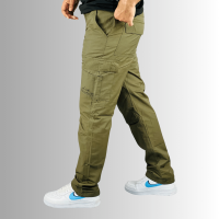 Verdant Expedition: Stunner Mart's Exclusive Olive Cargo Pant