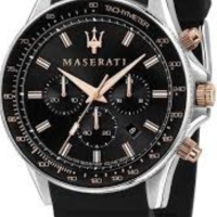 Maserati Black Chrono SFIDA R8871640002 Men's Stainless Steel Watch