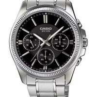 Casio MTP-1375D-1AVDF Men's Stainless Steel Analog Watch