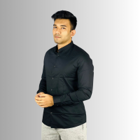 Premium Cotton Black Shirt