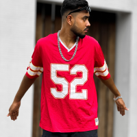 Premium Red NFL Jersey – Lightweight Mash Fabric